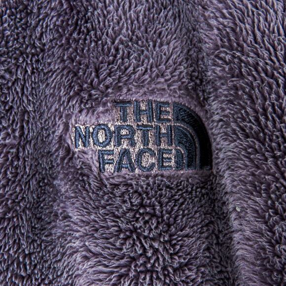 The North Face Women's Osito Fleece Jacket Midnight Mauve Small Purple Fuzzy - Picture 4 of 9